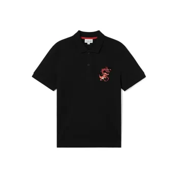 LACOSTE Polo Shirts Men's Black