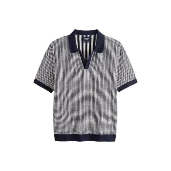 Abercrombie＆Fitch Polo Shirt Men's Marine Blue