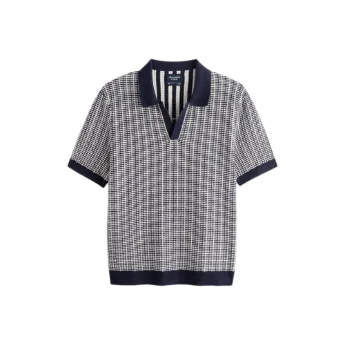 Abercrombie＆Fitch Polo Shirt Men's Marine Blue