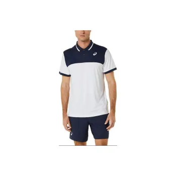 Asics Polo Shirts Men Blue