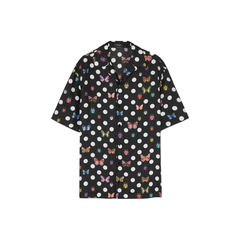 VERSACE Shirts Men Black-0