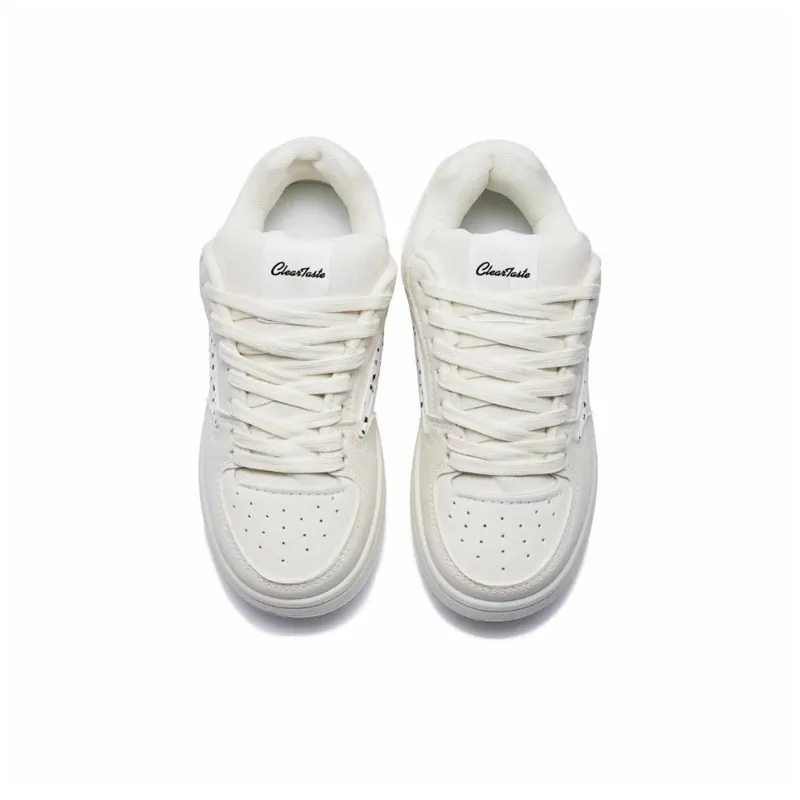 CLEARTASTE Wear resistant And Lightweight Low Top Skateboard Shoes Women's-20