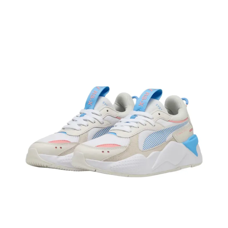 PUMA RS X Effect Reinvention Low Top Training Shoes Unisex White Beige-2
