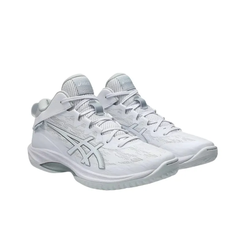 Asics GELHOOP V17 Anti Slip Wear Resistant Low Top Basketball Shoes Men's White-3