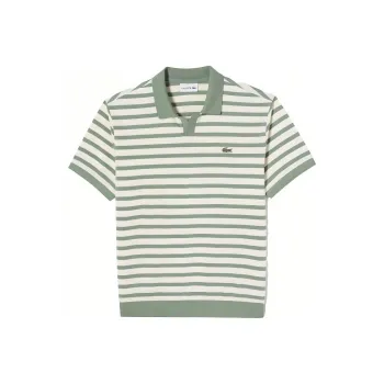 LACOSTE Polo Shirts Men Light Green