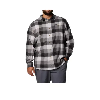 Columbia Cornell Woods Flannel Long Sleeve Shirt Men's City Gray