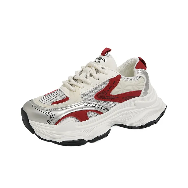 Boogie Bear Height Increasing Low Top Chunky Sneakers Women's-4