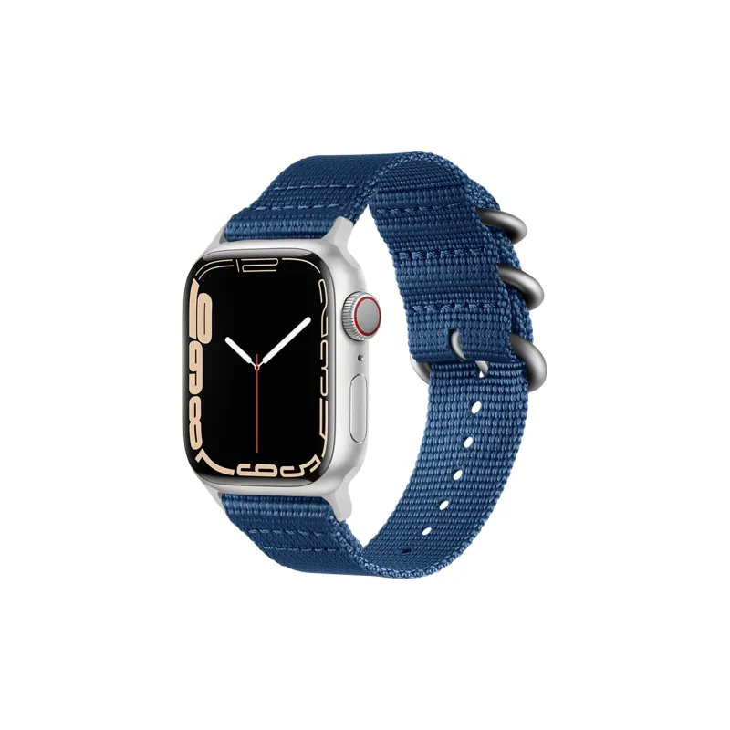 DUALMM Apple Compatibility Watch Band 225mm 38/40/41/42/44/45/49MM Nylon Material-17