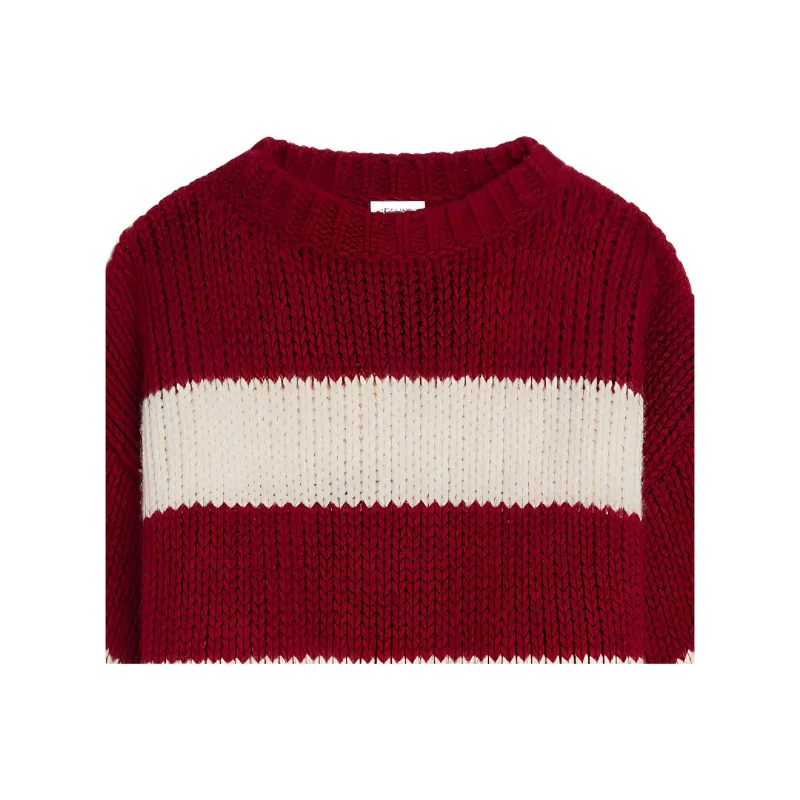 CELINE FW23 Knitwear Women's Red White-5