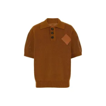 MCM Logo Patch Polo Shirt