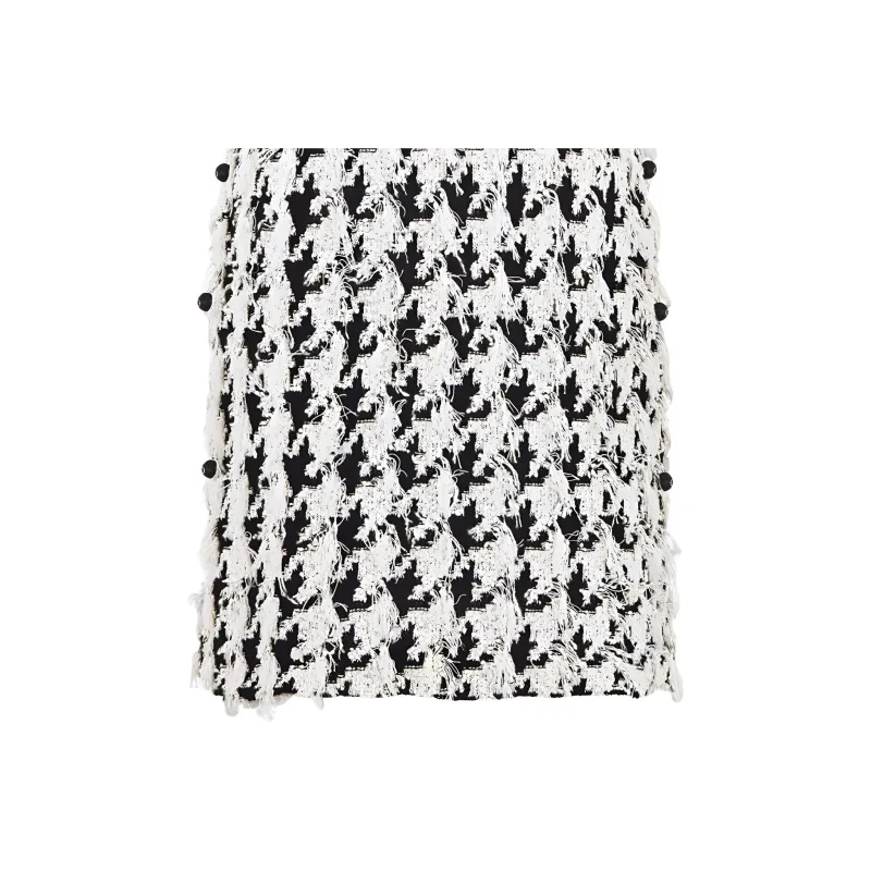 DIOR SS25 Sleeveless Dress Women's Black White-4