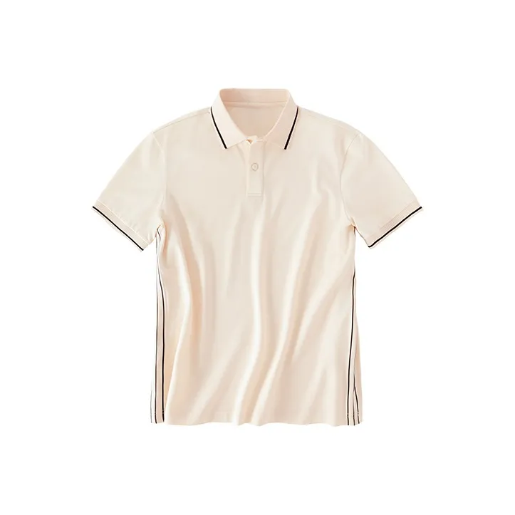 Mr.Bu Polo Shirt Men's Seashell Apricot-0