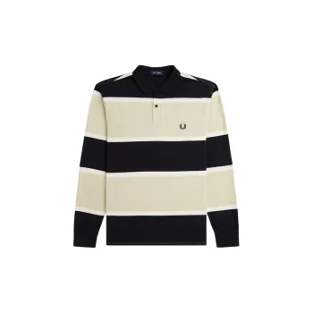 FRED PERRY Striped Polo Shirt