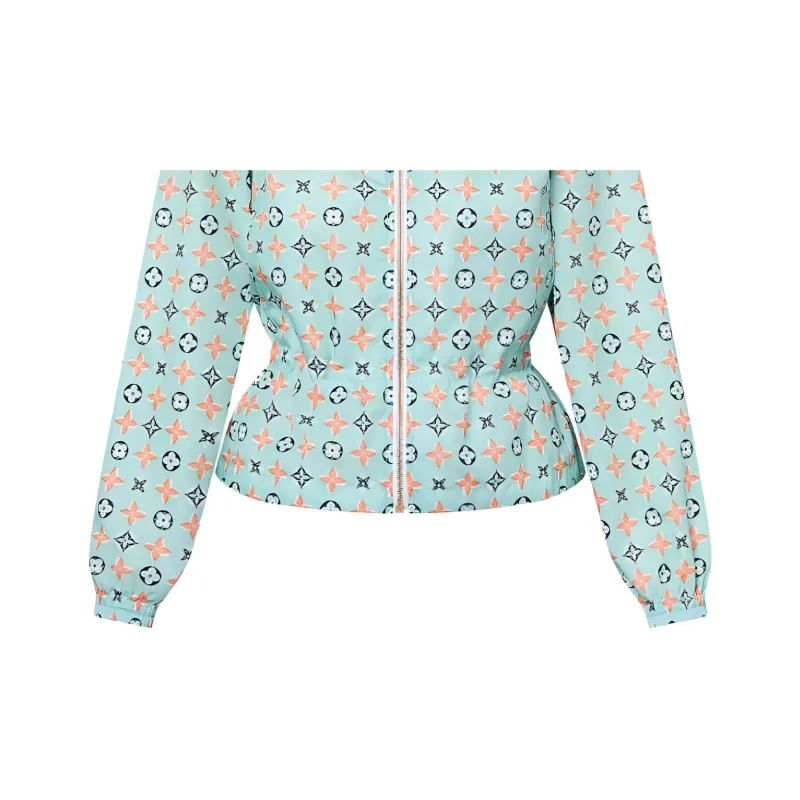 LOUIS VUITTON Reversible Monogram Kaleidoscope Parka-2