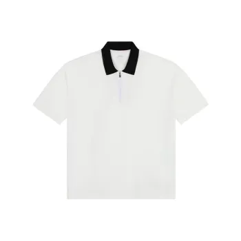 Asics Polo Shirt Unisex Milk White