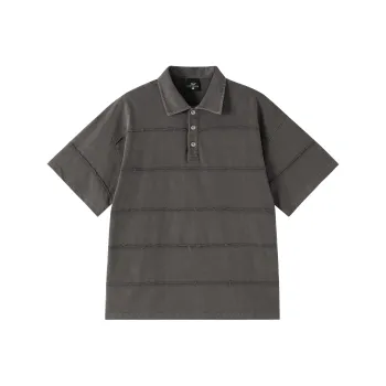 PILOTDRAGON Polo Shirt Unisex Gray