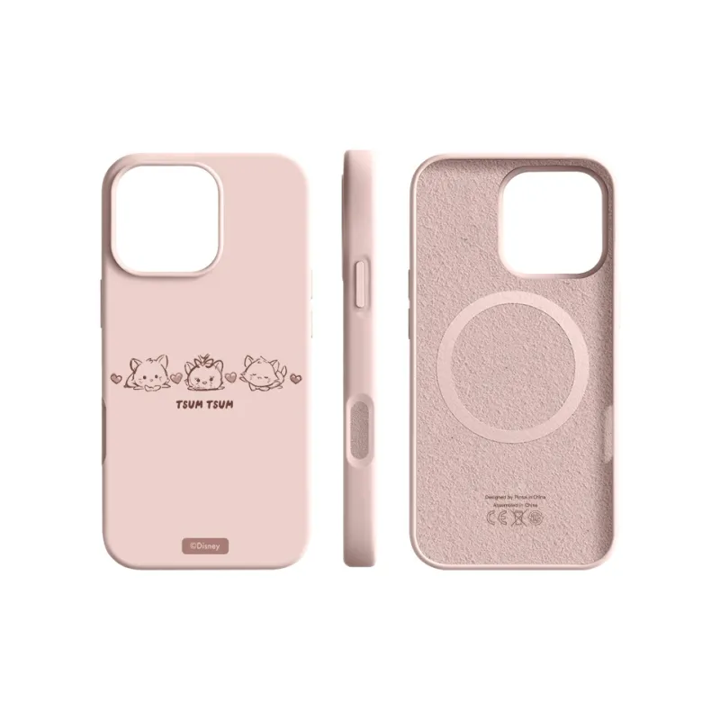 Disney Silicone Material Phone Cases Compatibility Apple/iPhone 16/15/14/13 Collection Couple-6
