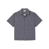 Marine Blue/White