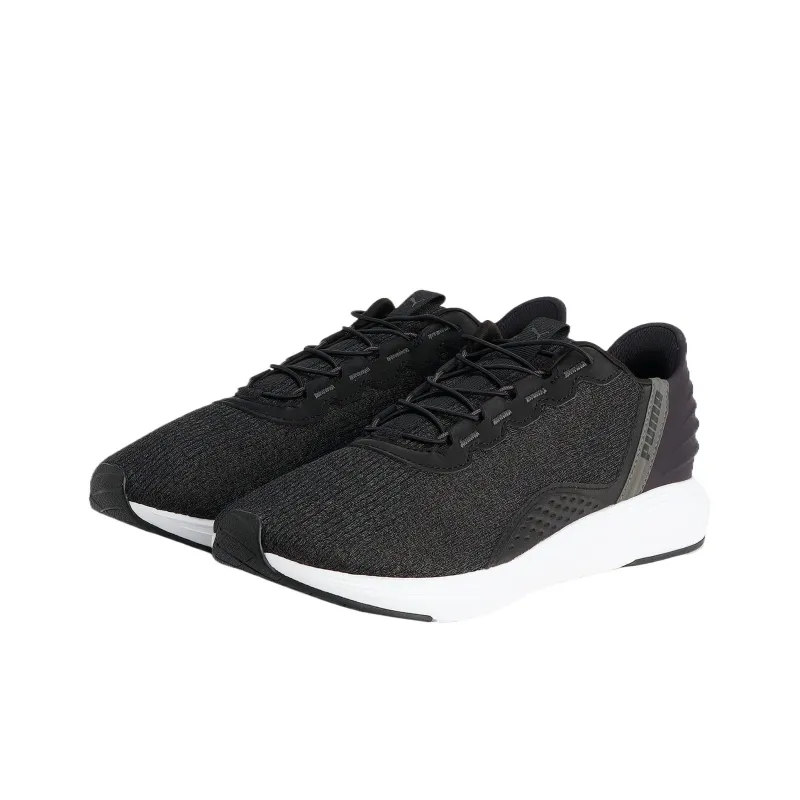 PUMA Soft Ride Cruise Low Top Running Shoes Unisex Black-1