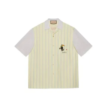 GUCCI Shirts Men Yellow