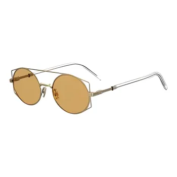 DIOR Acetate Metal Aviator Sunglasses Men's Gold