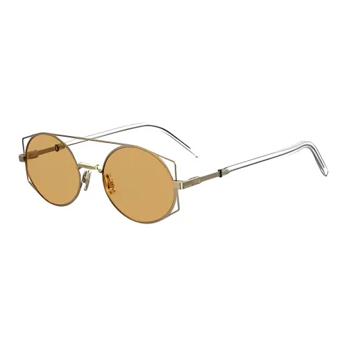 DIOR Acetate Metal Aviator Sunglasses Men's Gold