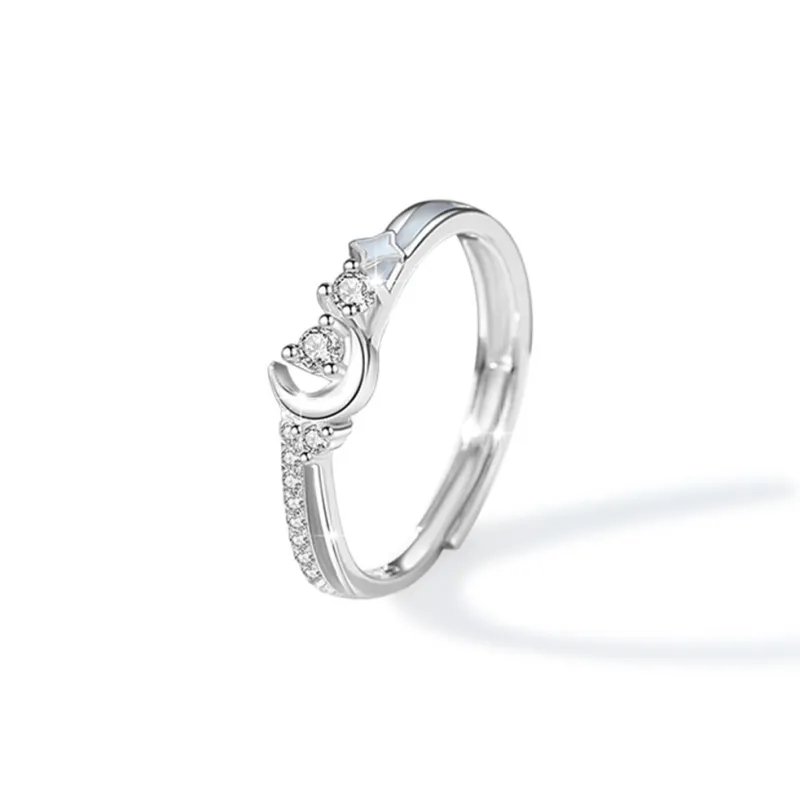 PUTUOSHANWENCHUANG S925 Silver Rings Unisex-0