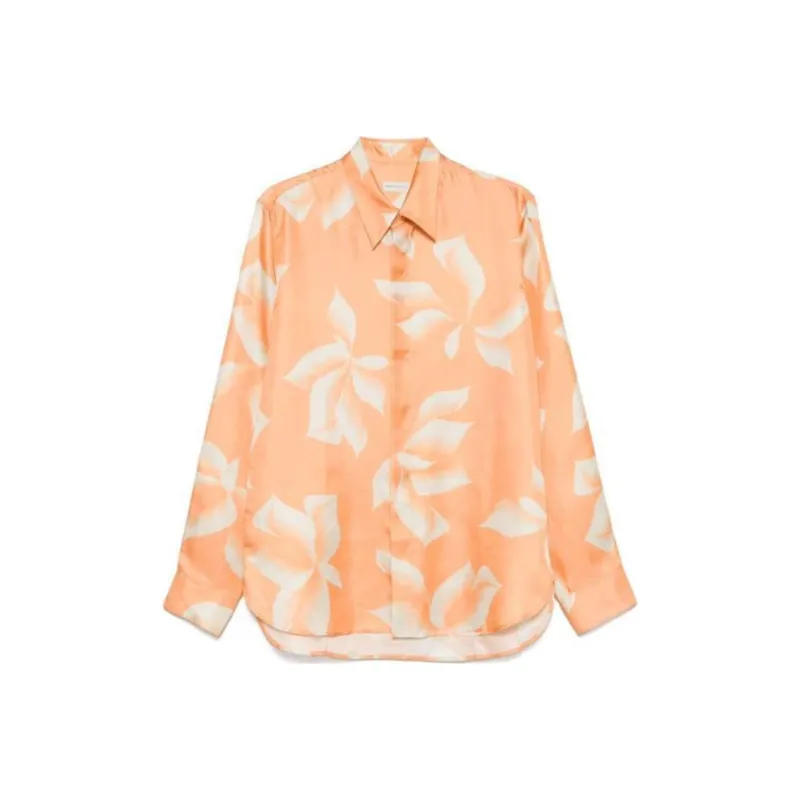 DRIES VAN NOTEN SS25 Shirt Men's Orange-0