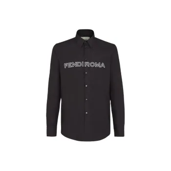 FENDI Shirts Men Black