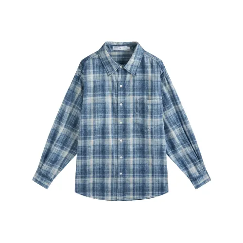FUN Shirts Men Blue