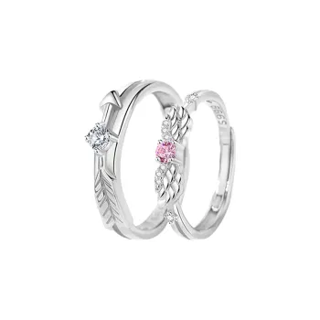 CHINA GOLD Natural Processed Topaz Rings Unisex