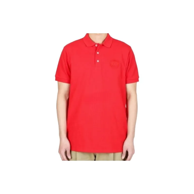 BALLY Logo embroidered Organic Cotton Polo Shirt-0