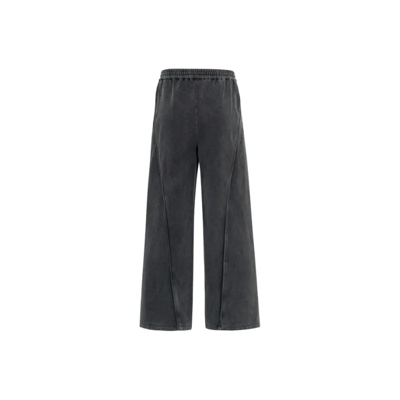 Three Quarters Casual Pants Women's Dark Gray-1