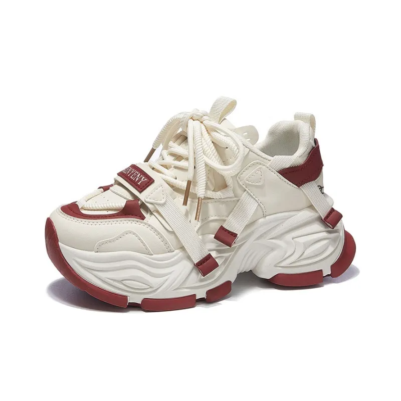 ROBINHOOD Cushioning, Slip Resistant, Abrasion Resistant, Impact Resistant Low Top Chunky Sneakers Women's Box Included-7