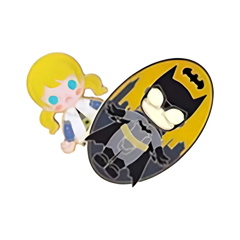 POP MART Molly X Warner Anniversary Collection Badge Blind Box Products Single Mystery Box/Full Box 12 Pcs-8