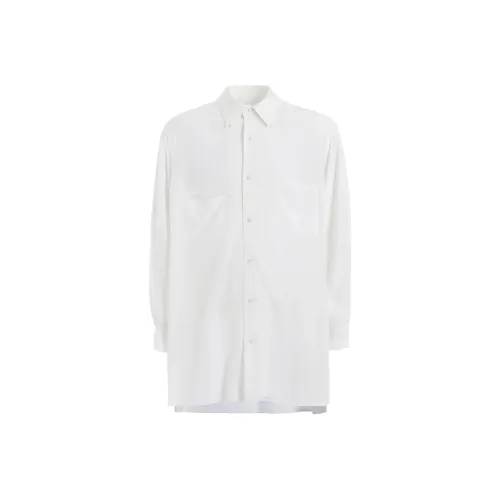 Yohji Yamamoto Power Of The WHITE Shirt FW24 Shirt Men's White