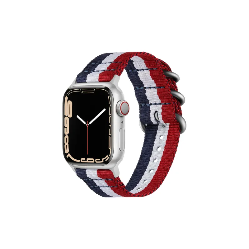 DUALMM Apple Compatibility Watch Band 225mm 38/40/41/42/44/45/49MM Nylon Material-13