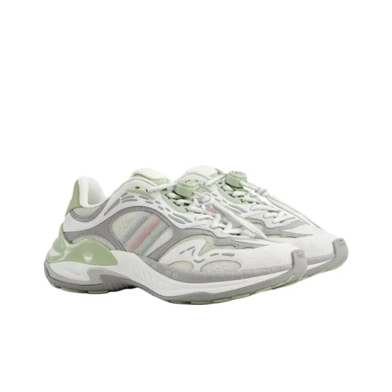 GUCCI 2.0 Low Top Casual Shoes Women's Green-2