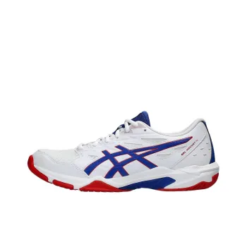 Asics Gel Rocket 11 Anti Slip Wear Resistant Low Top Training Shoes Men's White Blue