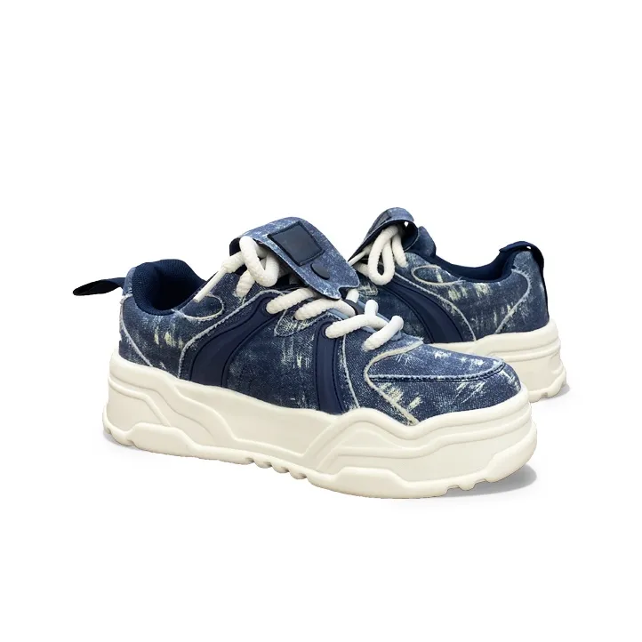 XLAIII Anti Slip And Wear Resistant Height Increasing Low Top Chunky Sneakers Unisex-3