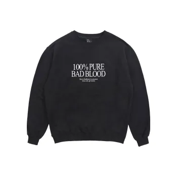 BADBLOOD Sweatshirt Unisex Black
