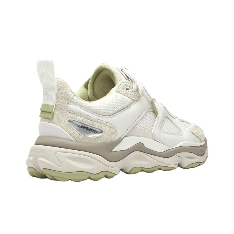 Axel Arigato Satellite Low Top Casual Shoes Men's Beige Green-3