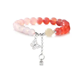 MEOBURLIY Colored Glaze Bracelets Women's