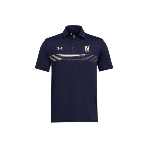 Under Armour United States walmart Academy Polo Shirt Men's Marine Blue