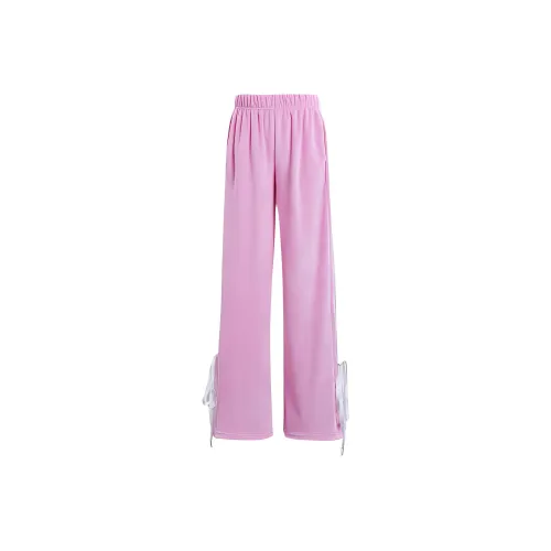 ZNZX Casual Pants Women's Barbie Pink