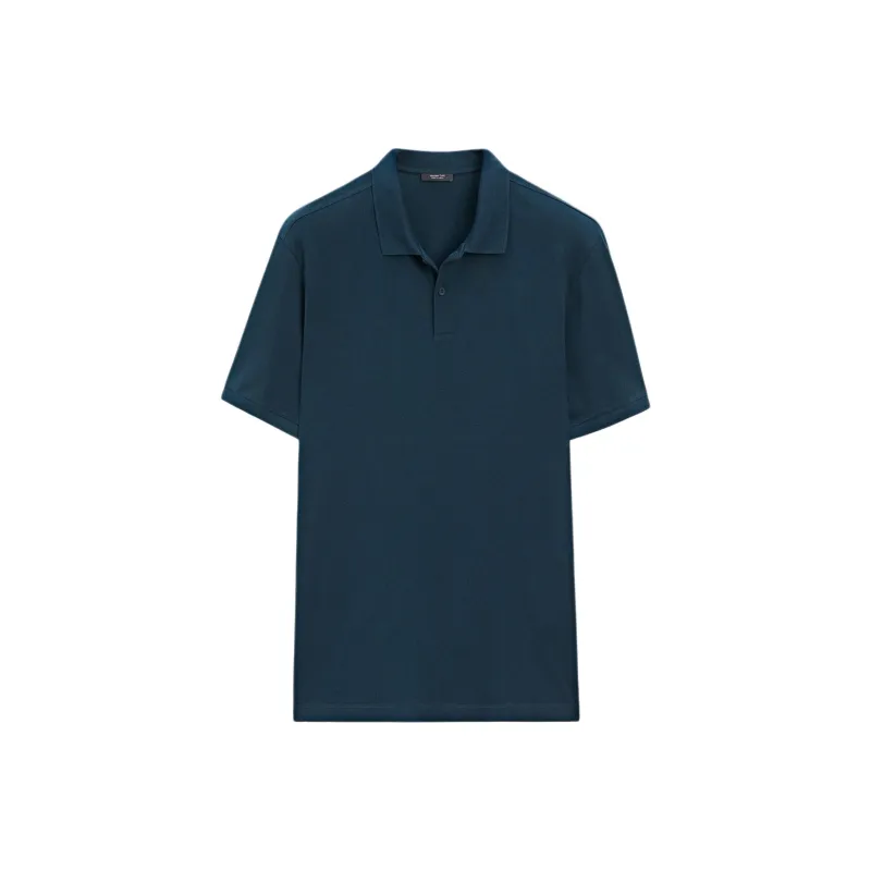 Massimo Dutti Polo Shirt Men's Blue-0