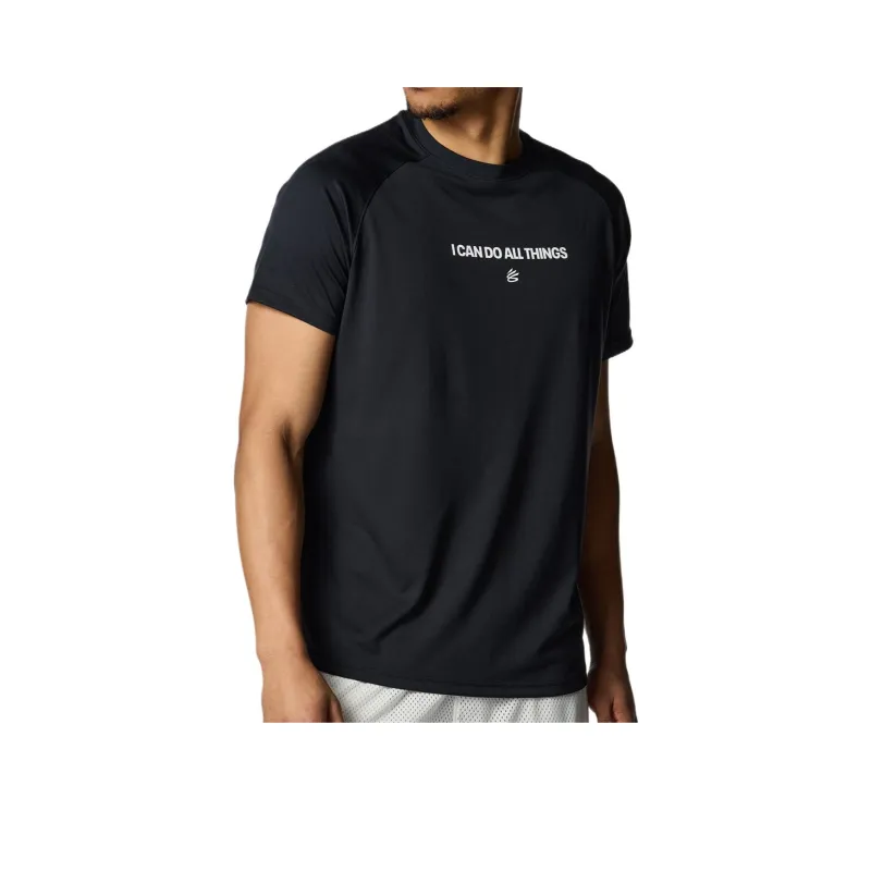 Under Armour Curry Tech T Shirt Men's Black-0