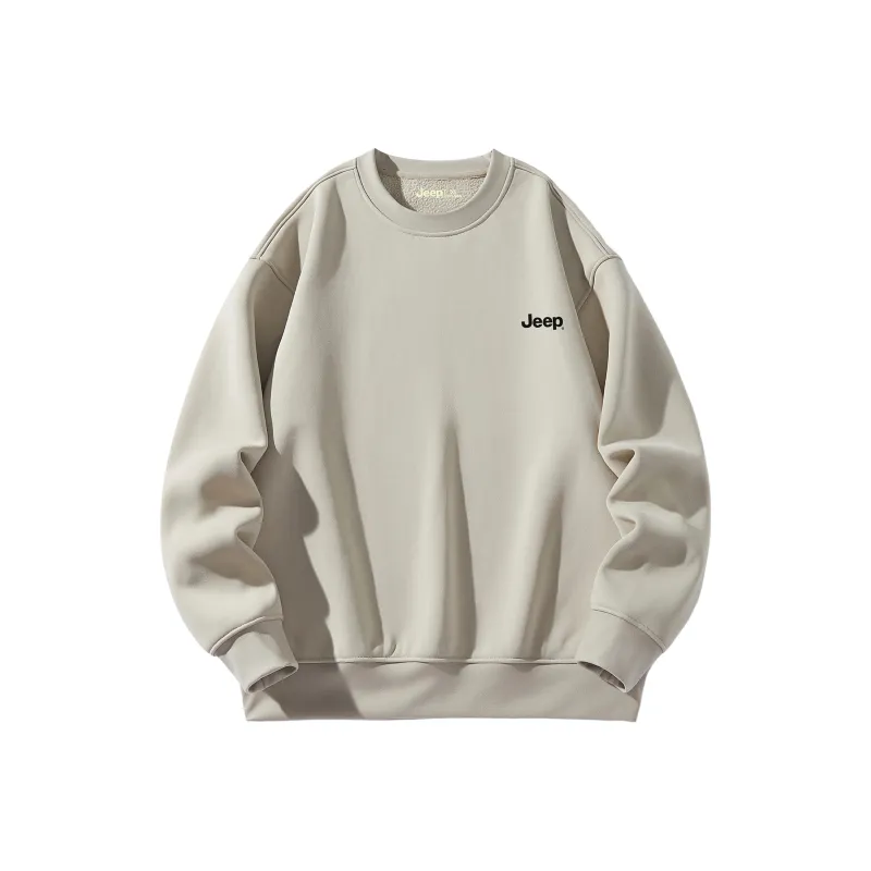 Jeep Sweatshirt Fall Winter Fleece Lined Unisex-11