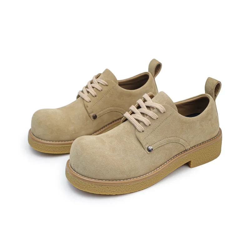 Rummaden Anti Slip And Wear Resistant Lightweight Low Top Casual Shoes Unisex Brown-1
