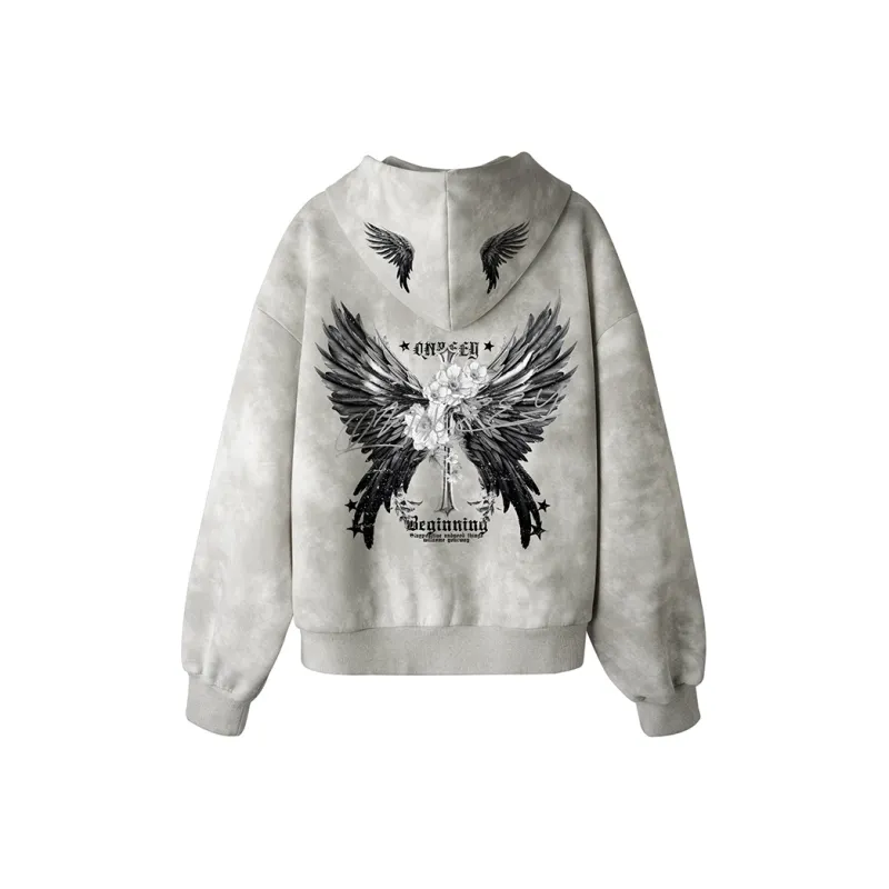 Qnxeey Sweatshirts Unisex-0